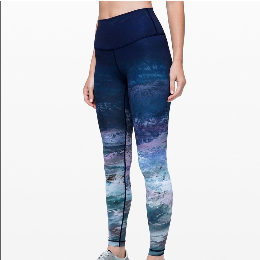 RARE NWT Lululemon Wunder Under High Rise 28" Panorama 4